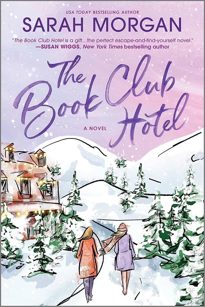 book cover for the book club hotel